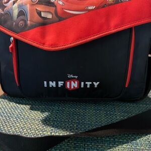 Disney Infinity Red and Black Men's Bag NWOT